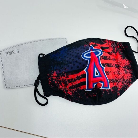 Los Angeles Angels Baseball Face Mask - Picture 1 of 2